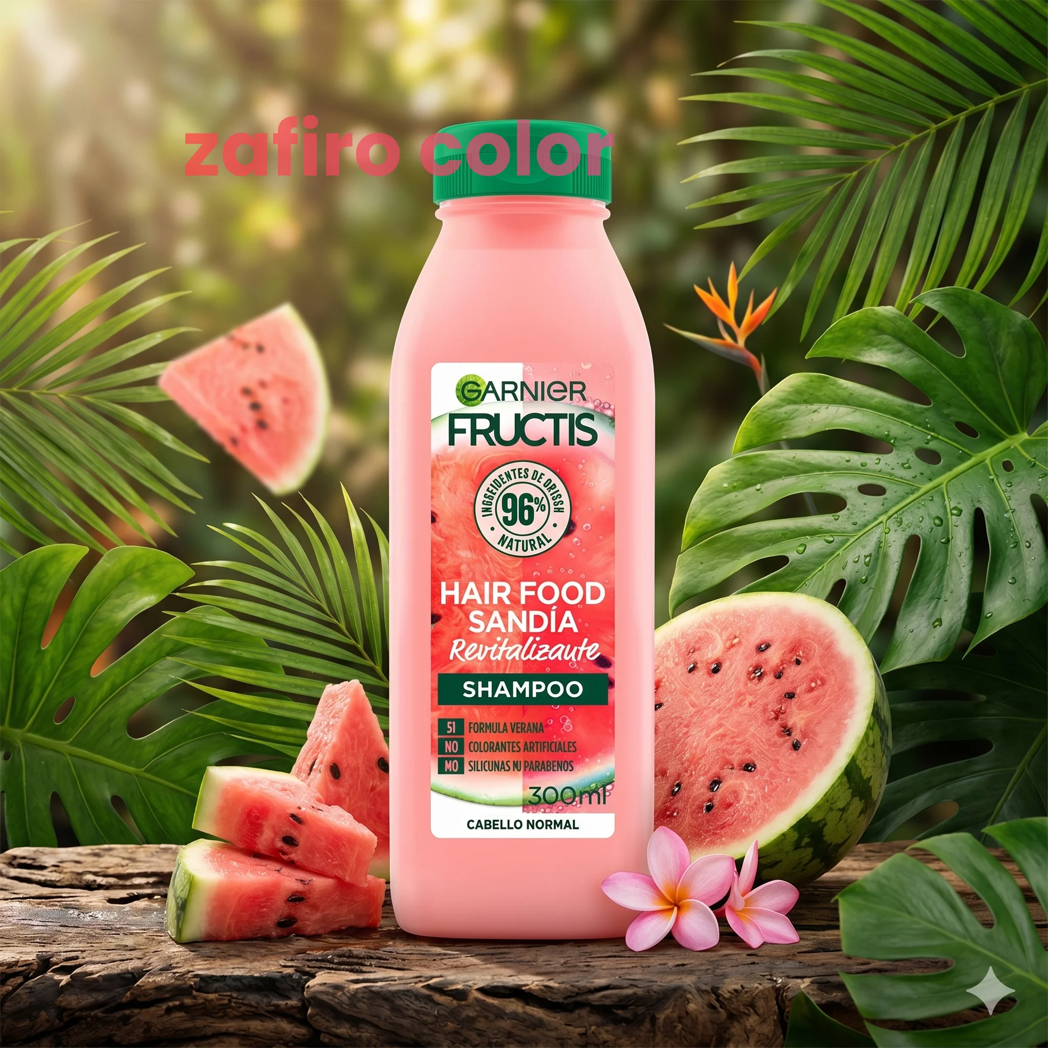 Shampoo Garnier Fructis Hair Food Sandía - Productos de cuidado personal en José Gálvez